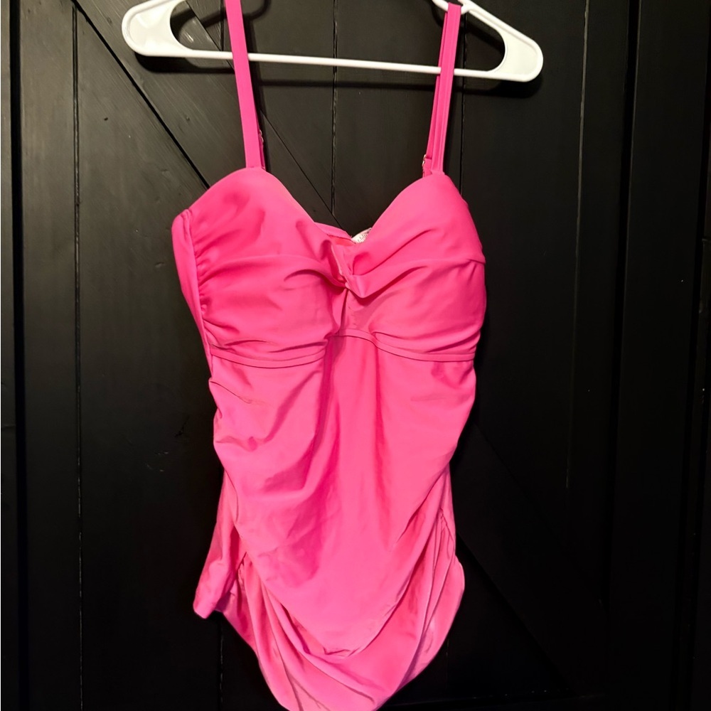 RELLECIGA Bright Pink One-Piece Swimsuit